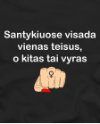 Visada vienas teisus Visada vienas teisus